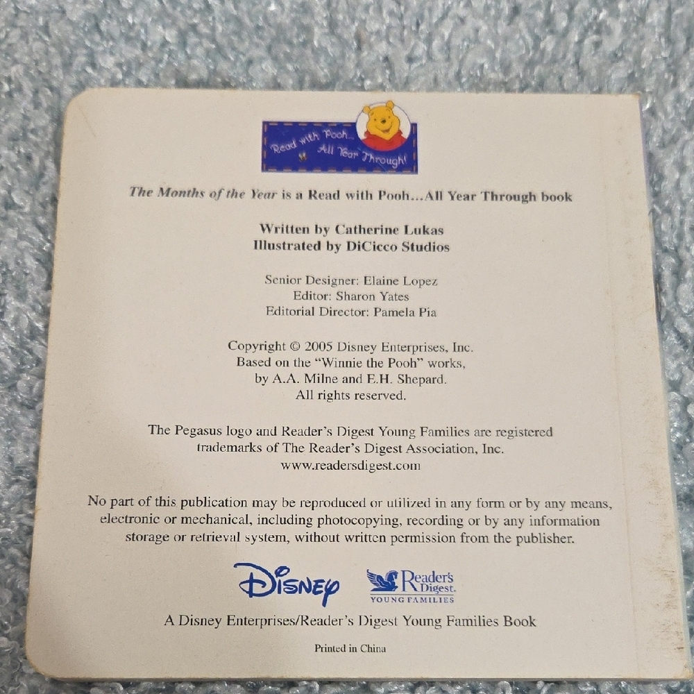 Disney Winnie the Pooh Puzzle Set Vibrant Multicolor - Picture 10 of 10
